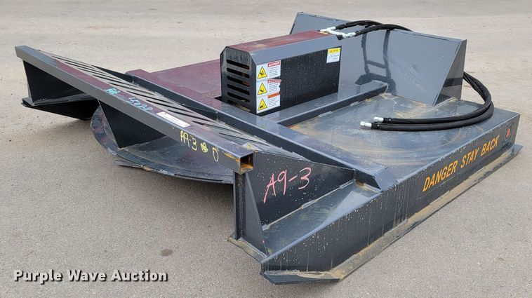 image for item JY9974 Wolverine  skid steer rotary mower