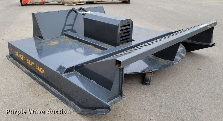 image for item JY9974 Wolverine  skid steer rotary mower