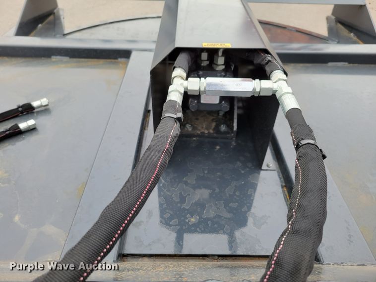 image for item JY9974 Wolverine  skid steer rotary mower