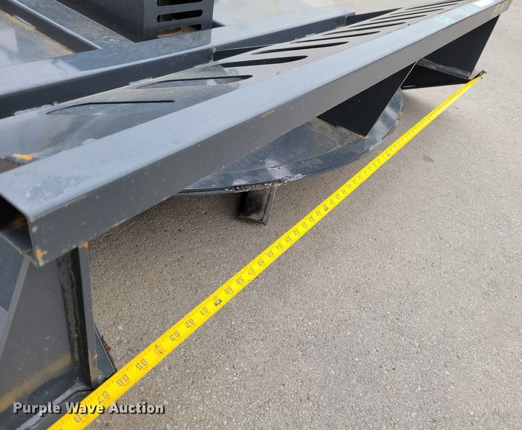 image for item JY9974 Wolverine  skid steer rotary mower