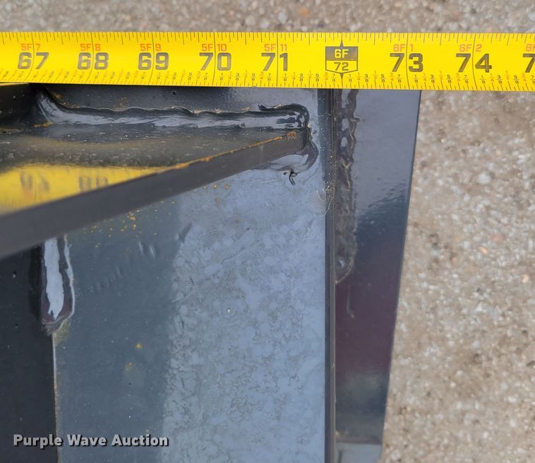 image for item JY9974 Wolverine  skid steer rotary mower