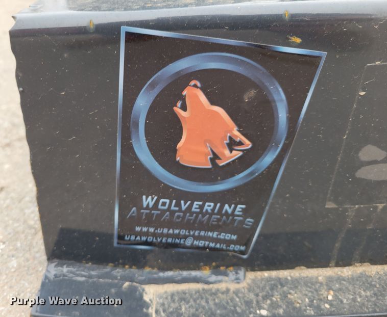 image for item JY9974 Wolverine  skid steer rotary mower