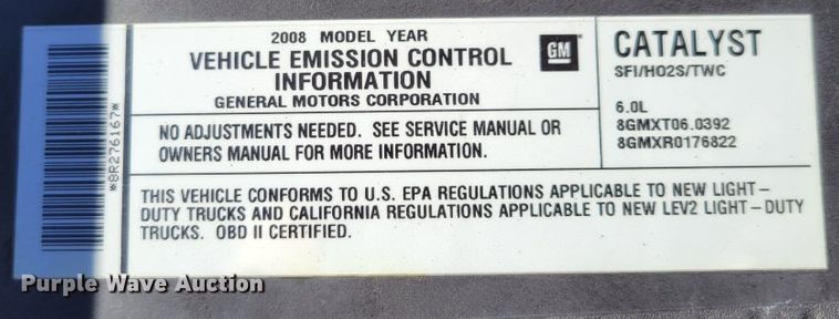 image for item JY9985 2008 Chevrolet Tahoe Hybrid  SUV