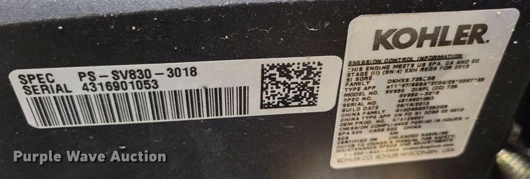 image for item JY9988 2013 Dixon Ultra 52  ZTR lawn mower