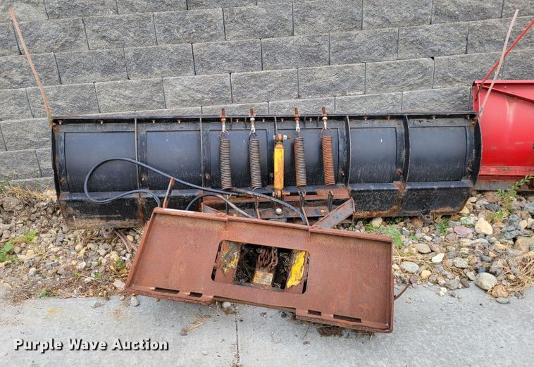 image for item JY9991 (2) Boss skid steer snow plows