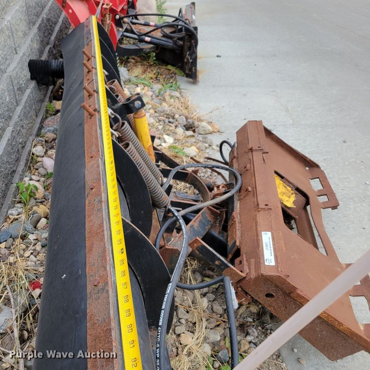 image for item JY9991 (2) Boss skid steer snow plows