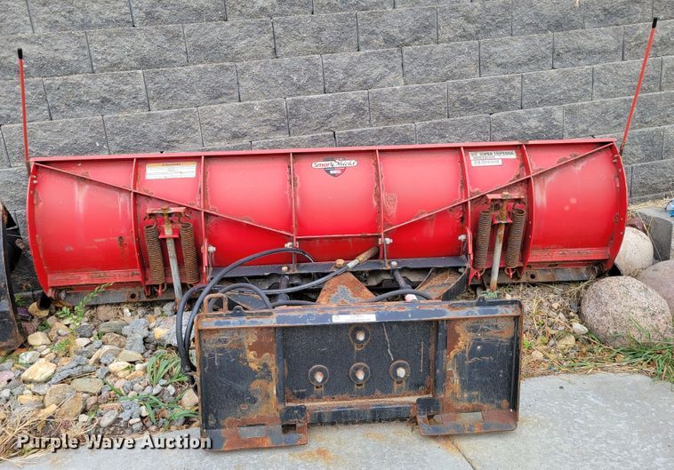 image for item JY9991 (2) Boss skid steer snow plows