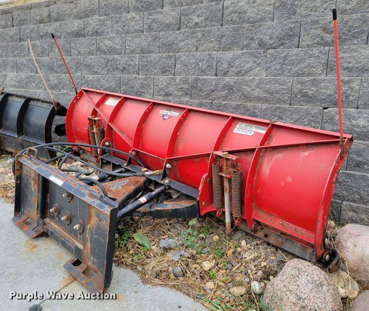 image for item JY9991 (2) Boss skid steer snow plows