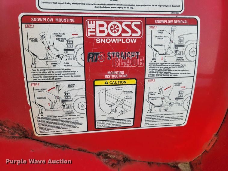 image for item JY9993 (3) Boss snow plows