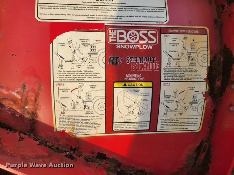 image for item JY9993 (3) Boss snow plows