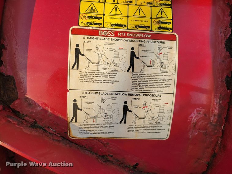 image for item JY9993 (3) Boss snow plows