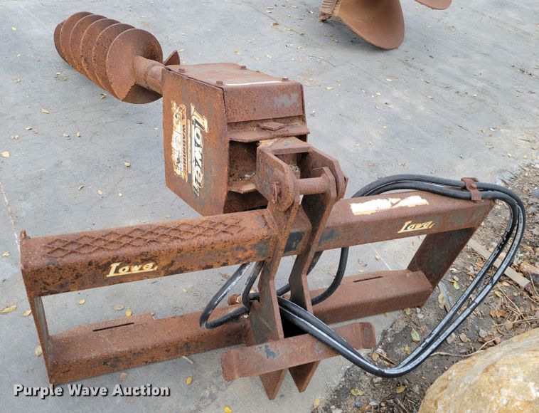 image for item JY9995 (3) skid steer attachments