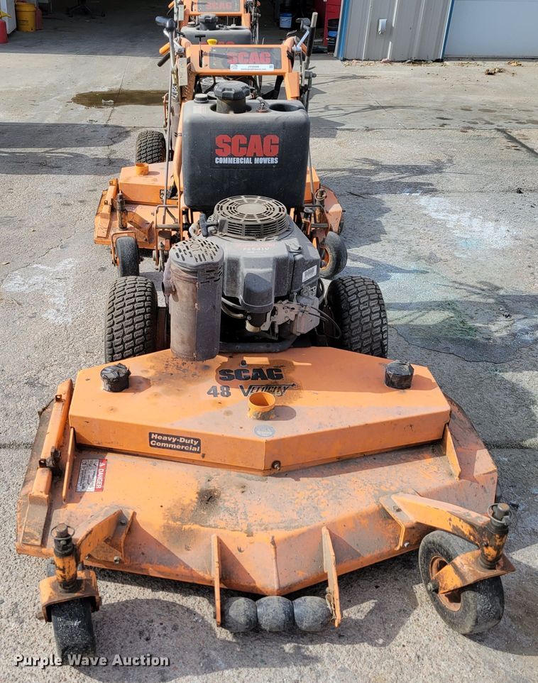 image for item JY9998 (2) Scag ZTR lawn mowers