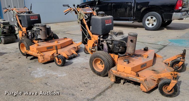 image for item JY9998 (2) Scag ZTR lawn mowers