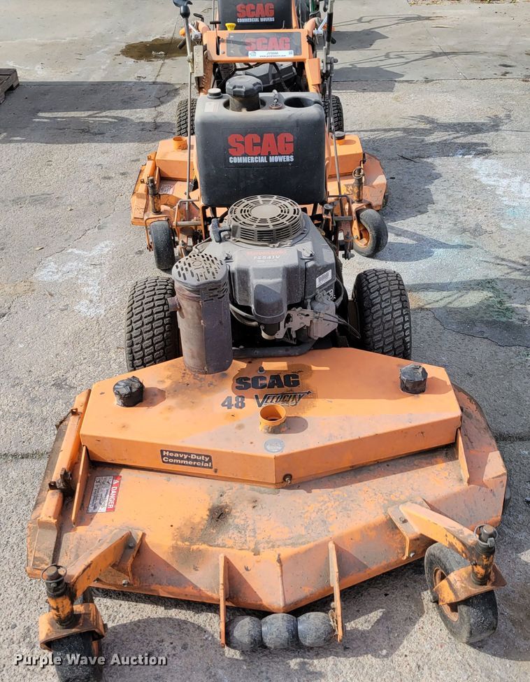 image for item JY9998 (2) Scag ZTR lawn mowers