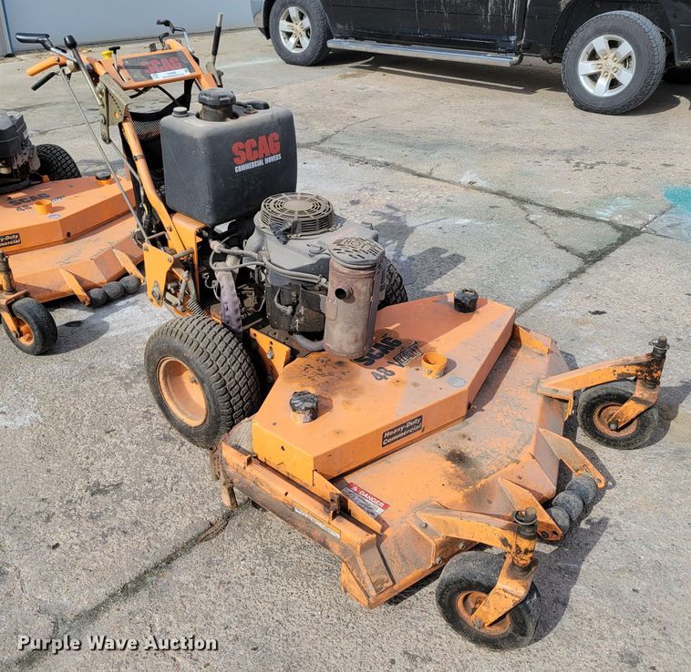 image for item JY9998 (2) Scag ZTR lawn mowers