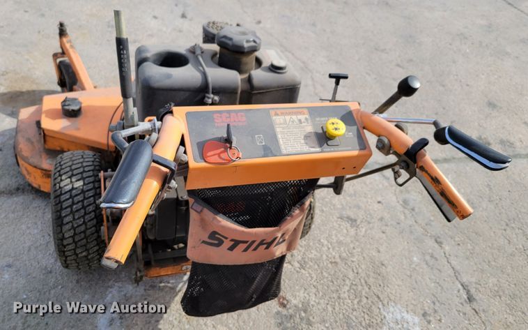 image for item JY9998 (2) Scag ZTR lawn mowers