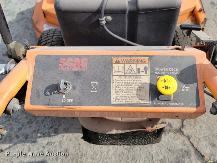 image for item JY9998 (2) Scag ZTR lawn mowers