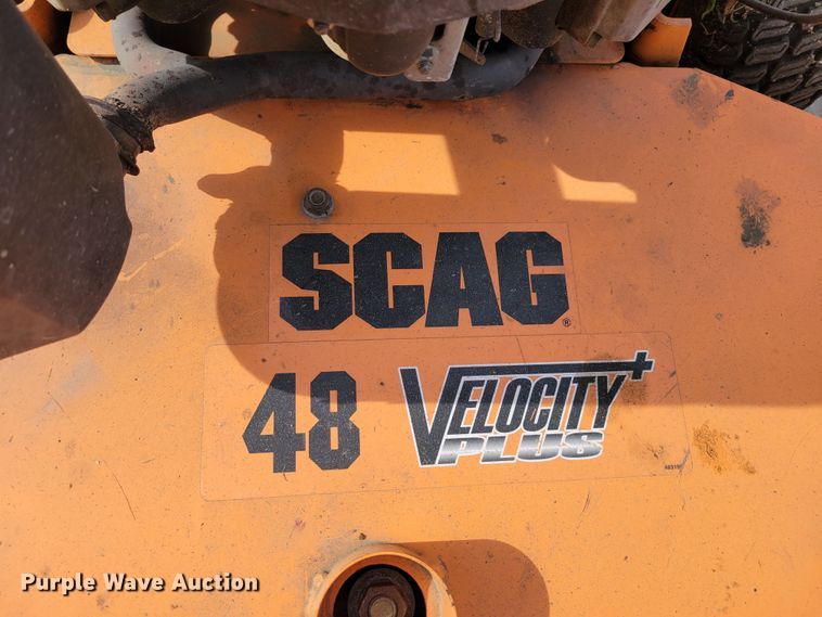 image for item JY9998 (2) Scag ZTR lawn mowers