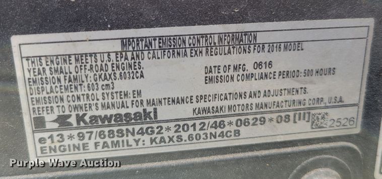 image for item JY9998 (2) Scag ZTR lawn mowers