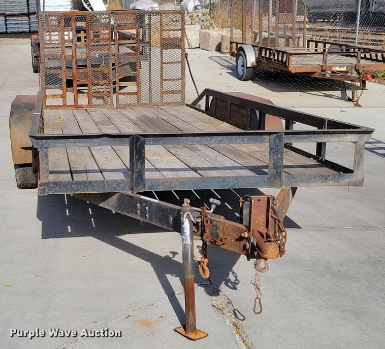 image for item JY9999 1999 Neal Manufacturing  utility trailer