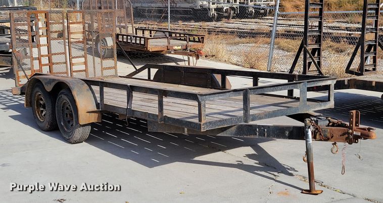 image for item JY9999 1999 Neal Manufacturing  utility trailer