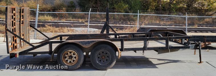 image for item JY9999 1999 Neal Manufacturing  utility trailer