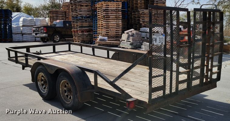 image for item JY9999 1999 Neal Manufacturing  utility trailer