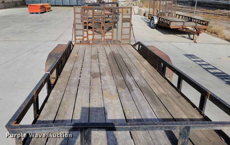 image for item JY9999 1999 Neal Manufacturing  utility trailer