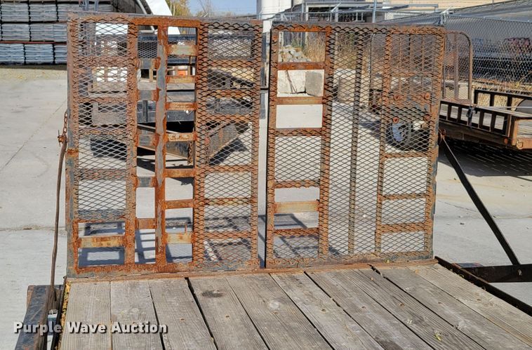 image for item JY9999 1999 Neal Manufacturing  utility trailer