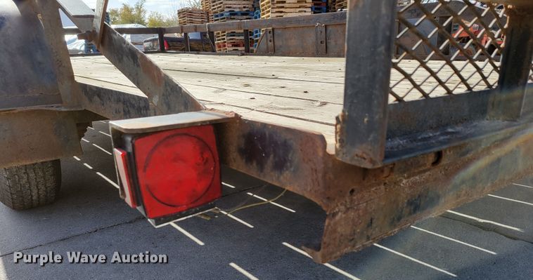 image for item JY9999 1999 Neal Manufacturing  utility trailer