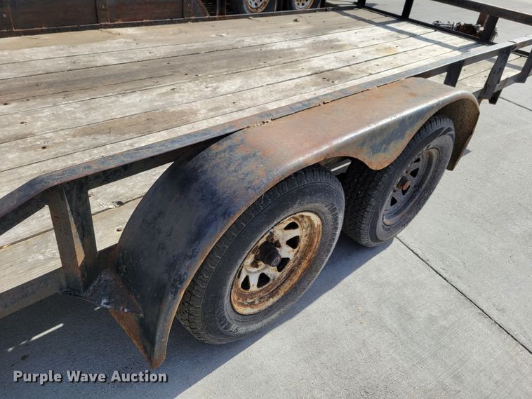 image for item JY9999 1999 Neal Manufacturing  utility trailer