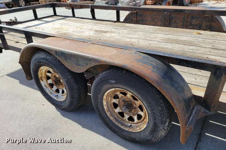 image for item JY9999 1999 Neal Manufacturing  utility trailer