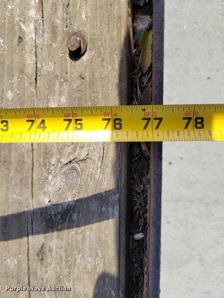 image for item JY9999 1999 Neal Manufacturing  utility trailer