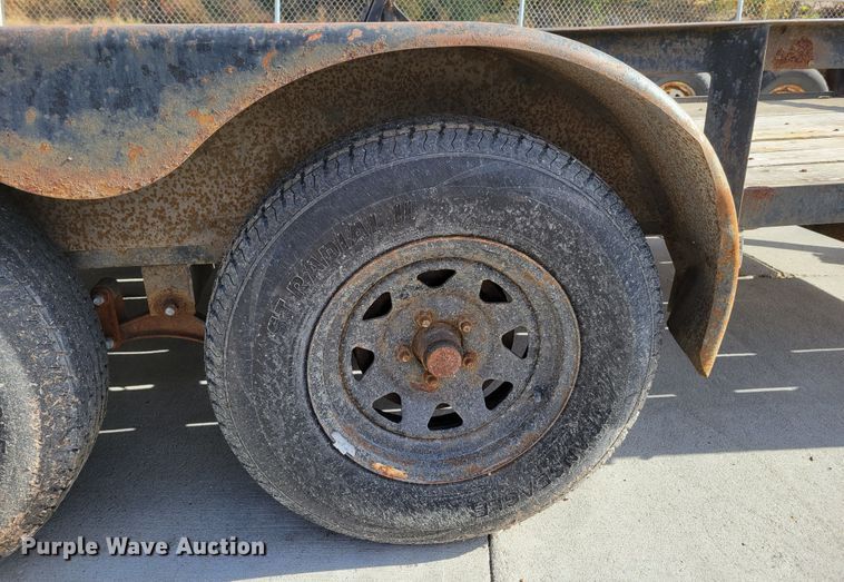 image for item JY9999 1999 Neal Manufacturing  utility trailer