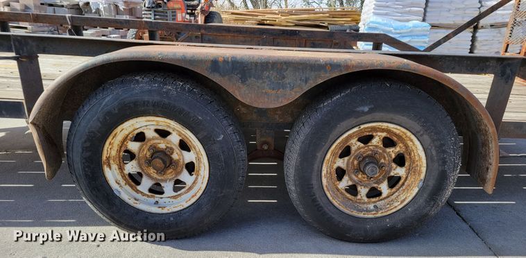 image for item JY9999 1999 Neal Manufacturing  utility trailer