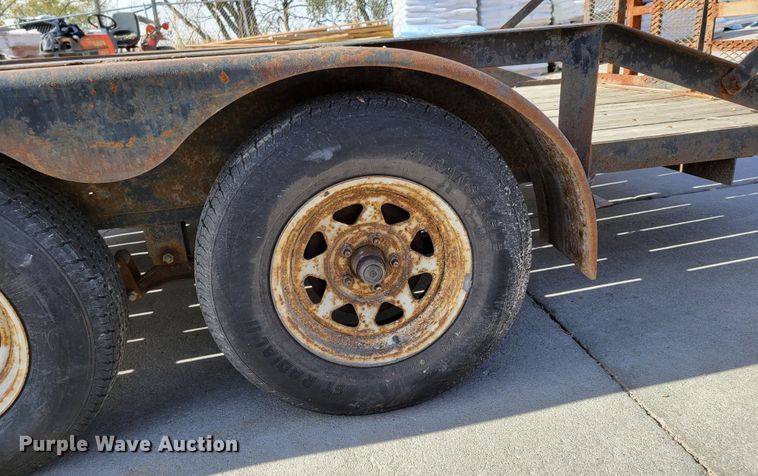 image for item JY9999 1999 Neal Manufacturing  utility trailer