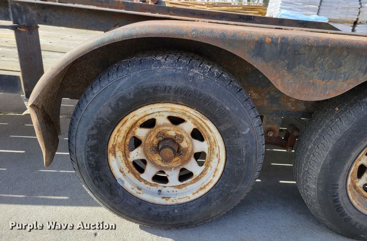 image for item JY9999 1999 Neal Manufacturing  utility trailer