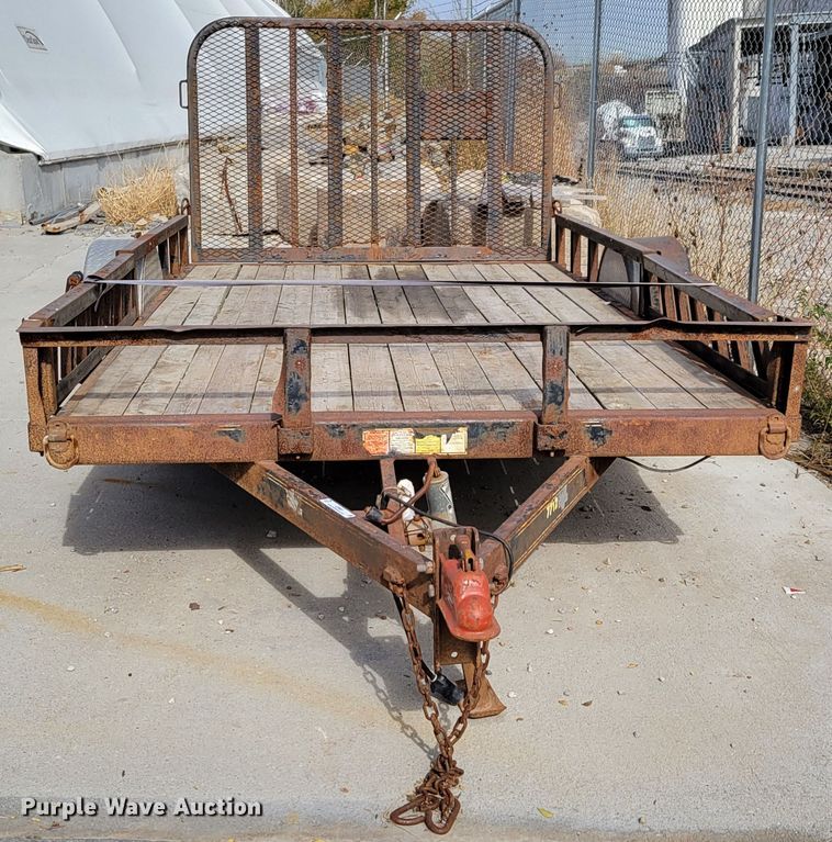 image for item JZ9001 2014 PJ U71  utility trailer