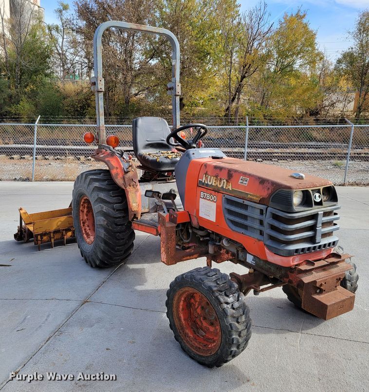 image for item JZ9003 Kubota B7800  MFWD tractor