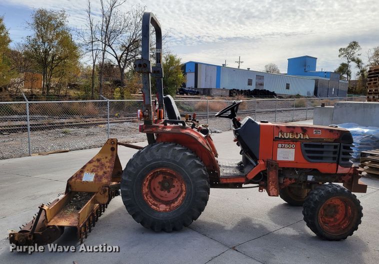 image for item JZ9003 Kubota B7800  MFWD tractor