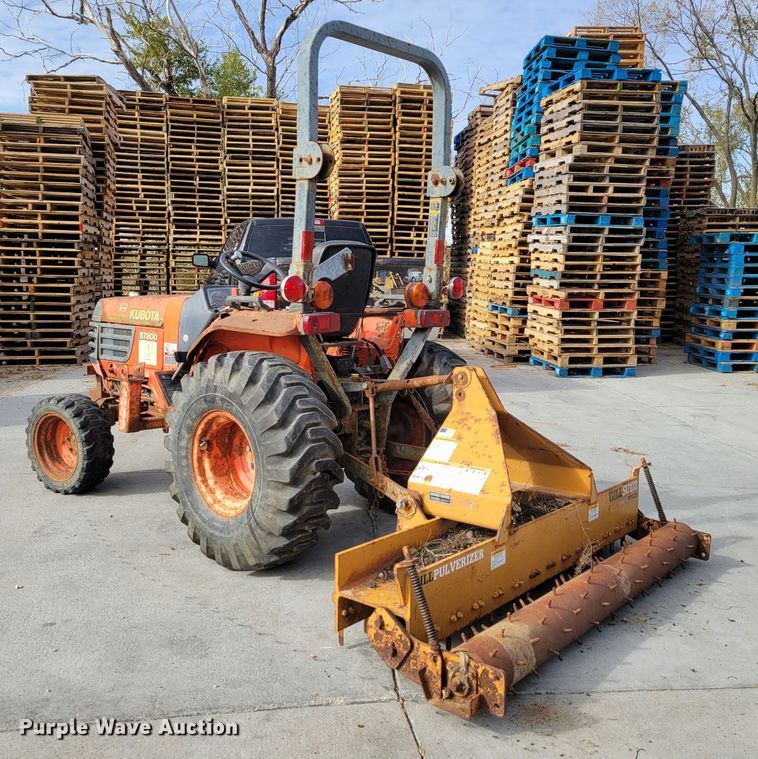 image for item JZ9003 Kubota B7800  MFWD tractor