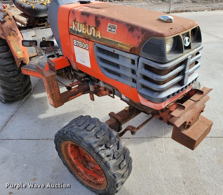 image for item JZ9003 Kubota B7800  MFWD tractor