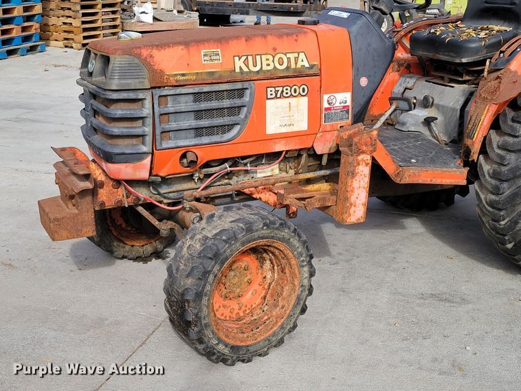 image for item JZ9003 Kubota B7800  MFWD tractor