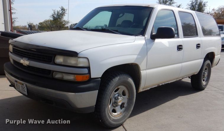 image for item JZ9046 2001 Chevrolet Suburban  SUV