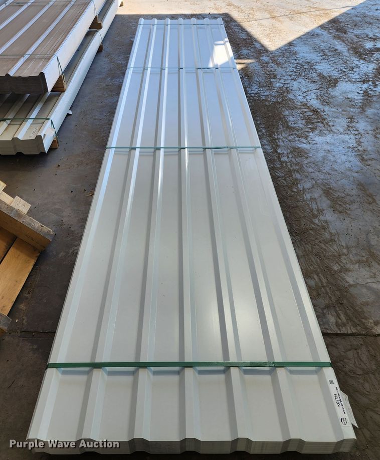 image for item KC9724 (156) sheets of Doerksen Metal Components metal siding/roofing