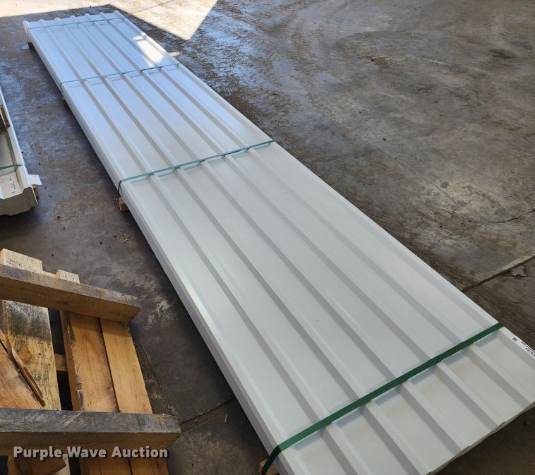image for item KC9724 (156) sheets of Doerksen Metal Components metal siding/roofing