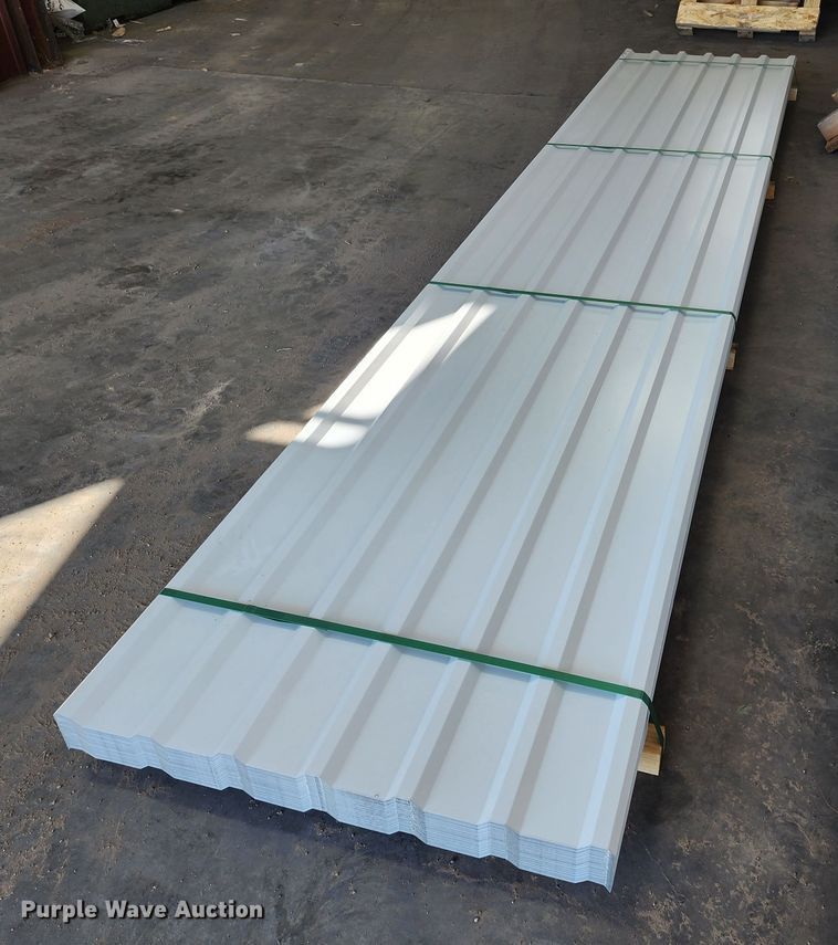 image for item KC9724 (156) sheets of Doerksen Metal Components metal siding/roofing