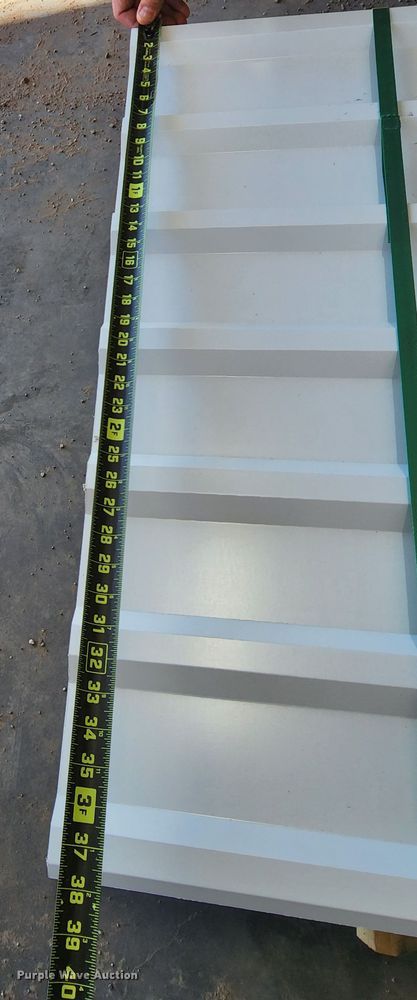 image for item KC9724 (156) sheets of Doerksen Metal Components metal siding/roofing