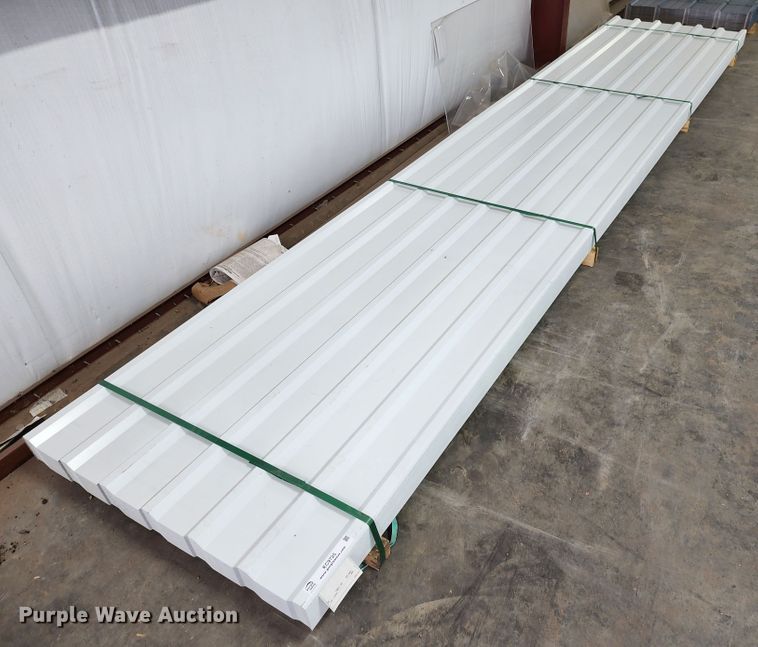 image for item KC9725 (156) sheets of Doerksen Metal Components metal siding/roofing